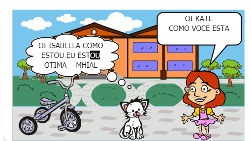 ISABELLA TINHA UMA GATINHA CHAMADA KATE ELA ERA FELIZ E ALEGRE