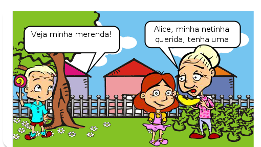 Alunos se encontram na escola para aprender e fazer amizade...