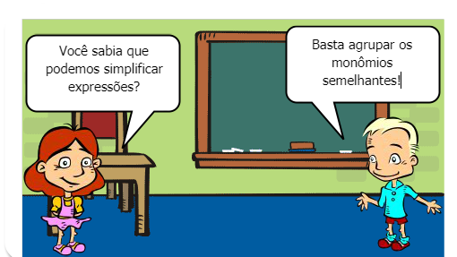 adição de monômios