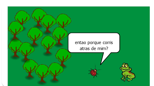 em um belo dia um louva deus deu de cara