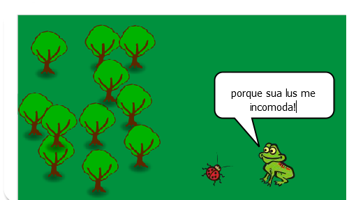 em um belo dia um louva deus deu de cara