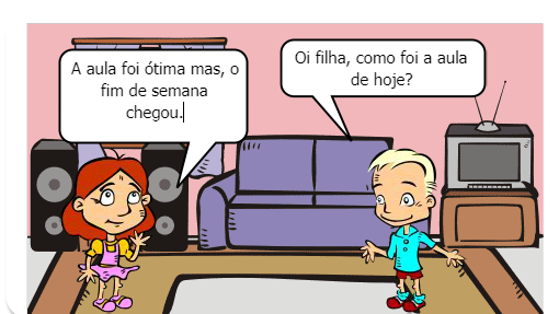 Um fim de semana para uma criança.