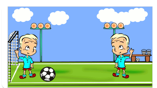 Minha turma da rua resolveu fazer um torneio de futebol de rua...