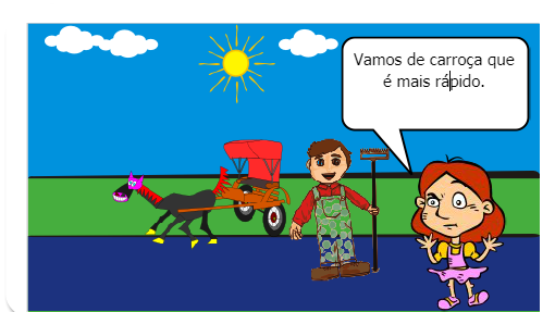 Eles pegaram a carroça com um cavalo de um vizinho e seguiram os rastos dos animais.