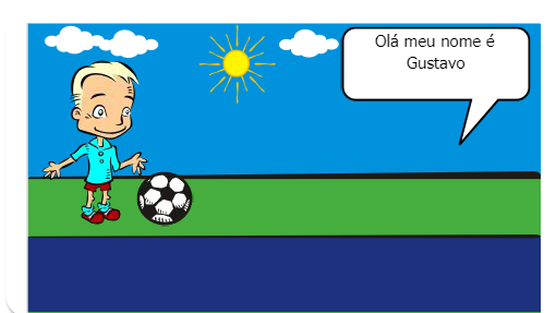 Aula sobre como criar gibi informática.