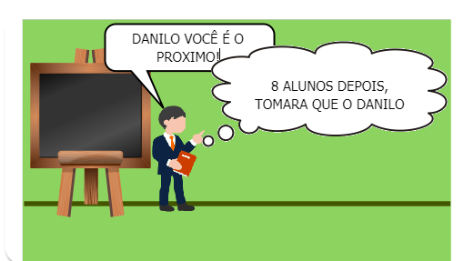 Quinta-feira é sempre dia de festa para Danilo, pois é o dia da sua matéria favorita!
Quer saber qual é?
Embarque na aventura de Danilo e seus amigos!