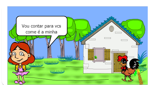 hoje vou contar como é minha fazenda