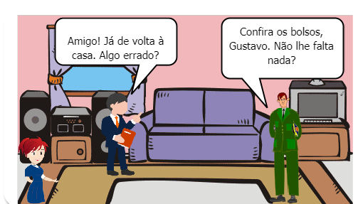 Adaptação do conto de Machado de Assis, para o formato de quadrinhos.