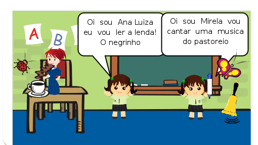 as   lendas  ana  luiza   mirela