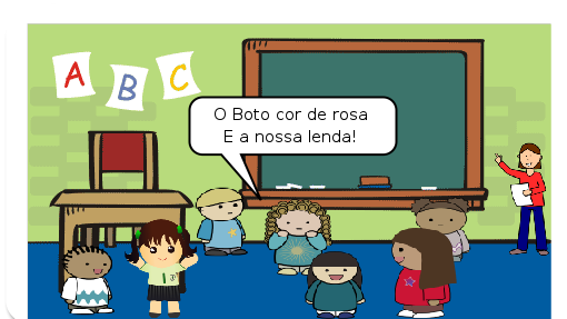 a lenda do boto cor de rosa