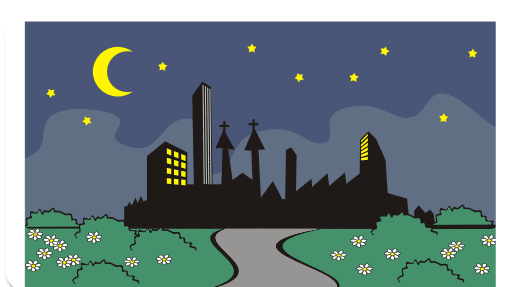 Era uma bela noite na cidade de correlândia , todos estavam descansando e dormindo , pois o dia de amanhã , poderia trazer alegria a uns e tristeza a outros.