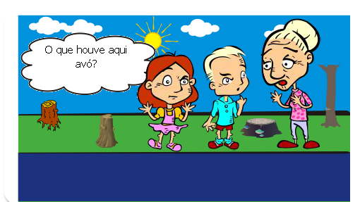 Desmatamento é o processo de desaparecimento completo e permanente de florestas, atualmente causado em sua maior parte por atividades humanas