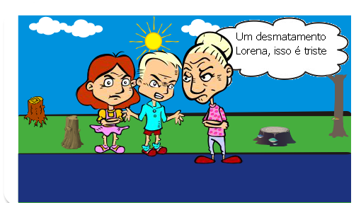 Desmatamento é o processo de desaparecimento completo e permanente de florestas, atualmente causado em sua maior parte por atividades humanas