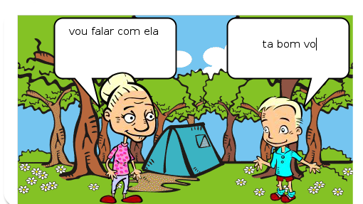 o meu gibi vai falar sobre uma menina louca