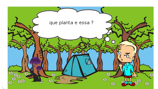 fala sobre arvores magicas 