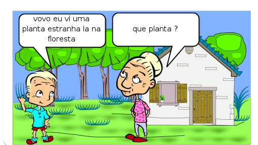 fala sobre arvores magicas 