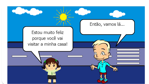 Um homem solidário ajuda uma menina necessitada.