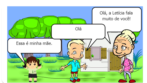 Um homem solidário ajuda uma menina necessitada.