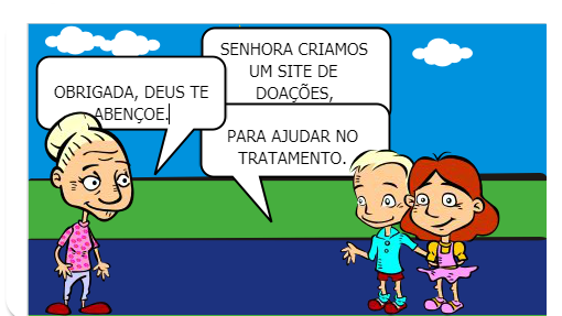 A história de compaixão de uma mulher com câncer
