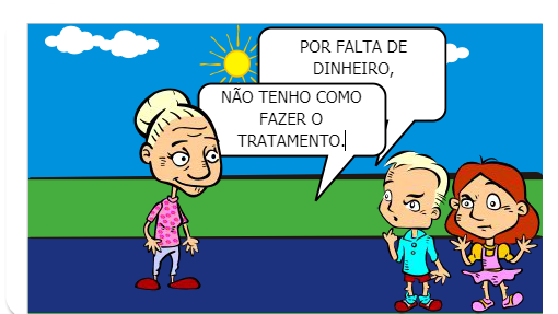 A história de compaixão de uma mulher com câncer
