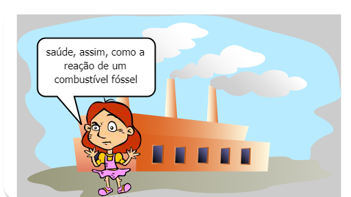Neste gibi ilustrará a química inserida no nosso cotidiano.