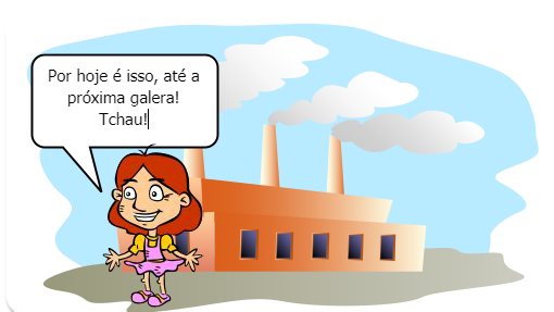 Neste gibi ilustrará a química inserida no nosso cotidiano.