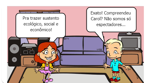 Preservação ambiental e sociedade de consumo.