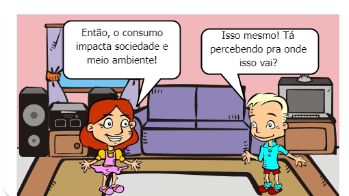 Preservação ambiental e sociedade de consumo.