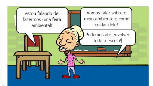 Marina é aluna do nono ano de uma escola no interior do Rio de Janeiro, que em uma conversa com seus amigos em sala  de aula dá uma grande ideia a sua professora de ciências. 