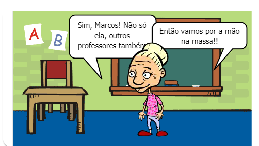 Marina é aluna do nono ano de uma escola no interior do Rio de Janeiro, que em uma conversa com seus amigos em sala  de aula dá uma grande ideia a sua professora de ciências. 