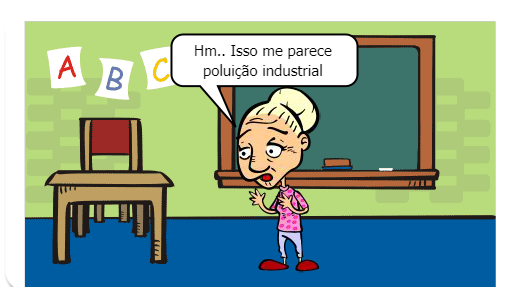 Marina é aluna do nono ano de uma escola no interior do Rio de Janeiro, que em uma conversa com seus amigos em sala  de aula dá uma grande ideia a sua professora de ciências. 