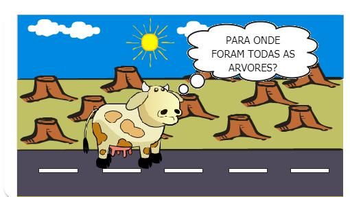 São em dias muito quentes que sentimos a falta de uma arvore.