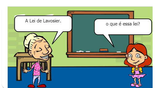 explicação de como e a lei de lavosier 