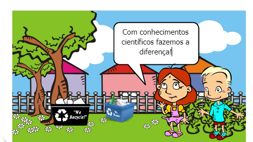 Como a química está presente na reciclagem de materiais.