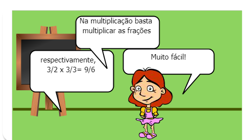 Raíssa começa a ensina João tudo a matéria sobre fração<br />
