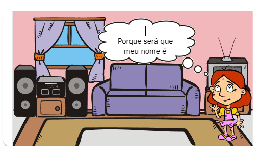 História dos nomes.