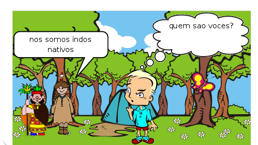 A descoberta do brasil<br />
