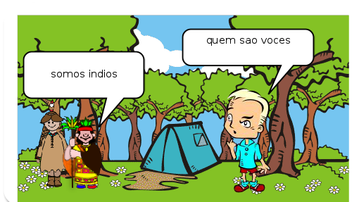 A descoberta do brasil<br />
