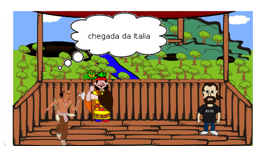 Depois da Espanha e Portugal se lançarem ao mar para explorar novas rotas para a Índia e se perderam e chegaram na América também acharam os índios. 