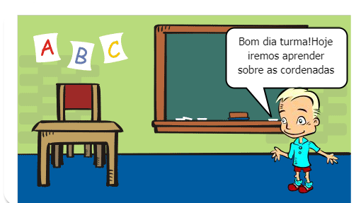 Este gibi é sobre um trabalho de matemática