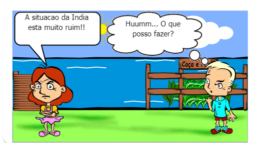 Essa e uma historia de um homem que nao apoiava os ingleses situados na India, e se rebelou de uma forma pacificia.