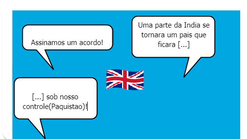 Essa e uma historia de um homem que nao apoiava os ingleses situados na India, e se rebelou de uma forma pacificia.