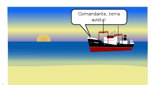 No século 14 os portugueses só conheciam alguns continentes.
E cem anos depois eles resolveram ir ate a índia buscar alimentos eles sempre faziam esse trajeto por terra.
Mas Pedro Alvares Cabral decidiu aventurar-se  e ir por mar até a Índia
Mas aconteceu um imprevisto eles acabaram se perdendo.