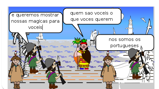a chegada dos portugueses no brasil