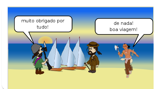 A chegada dos portugueses ao Brasil parte6