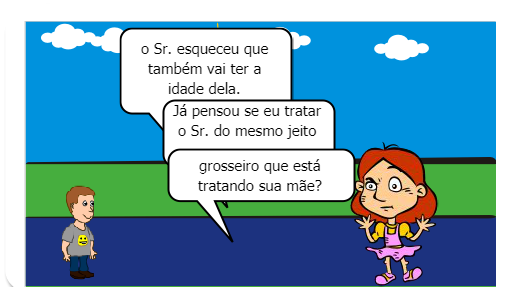 O respeito vem de todos.