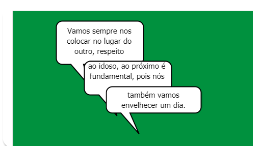 O respeito vem de todos.