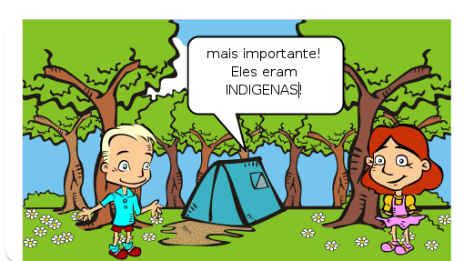 Os portugueses não foram os primeiros habitantes das terras que viviam a ser chamadas de Brasil.