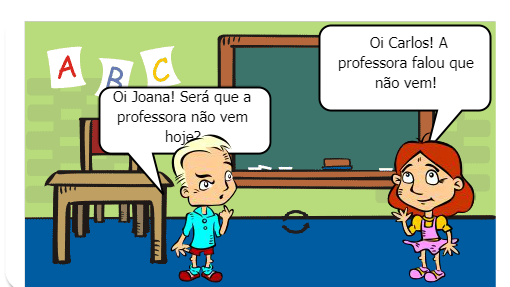 Cadê a professora