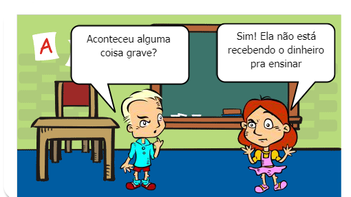 Cadê a professora